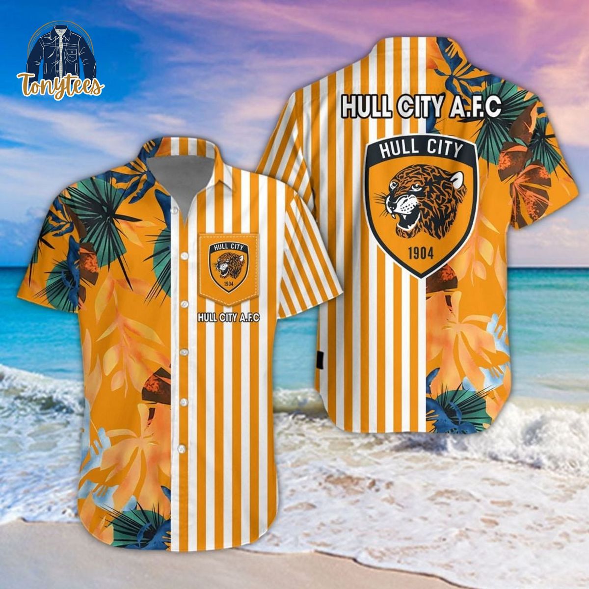 Hull City Summer Hawaiian Shirt