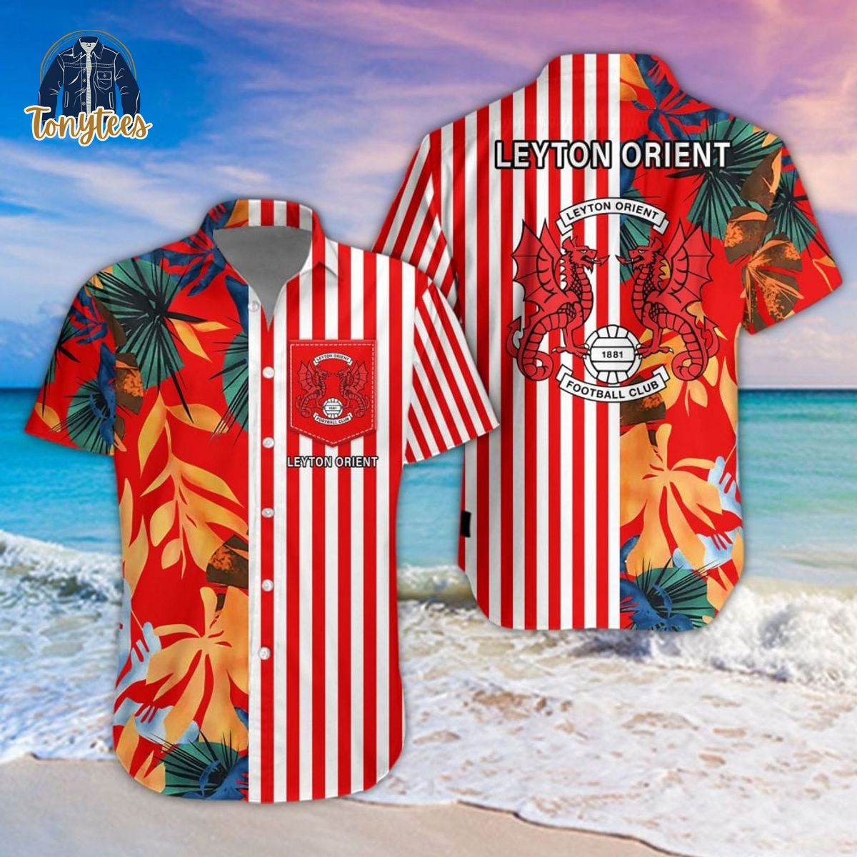 Leyton Orient Tropical Summer Hawaiian Shirt