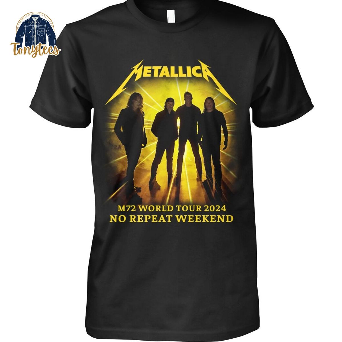 Metallica M72 world tour 2024 no repeat weekend shirt