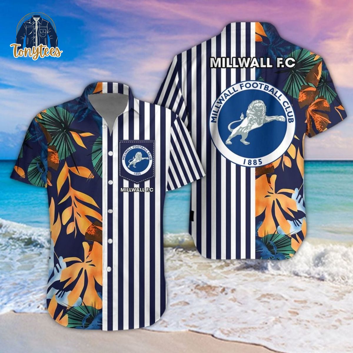 Millwall F.C Summer Hawaiian Shirt