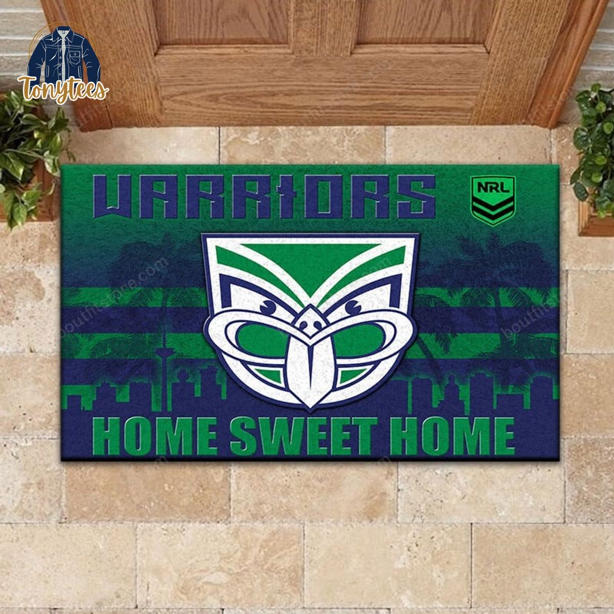 New Zealand Warriors Home Sweet Home Doormat