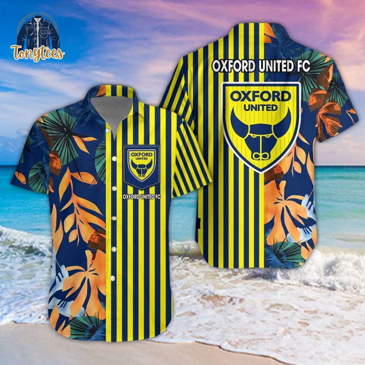 Oxford United F.C Summer Hawaiian Shirt