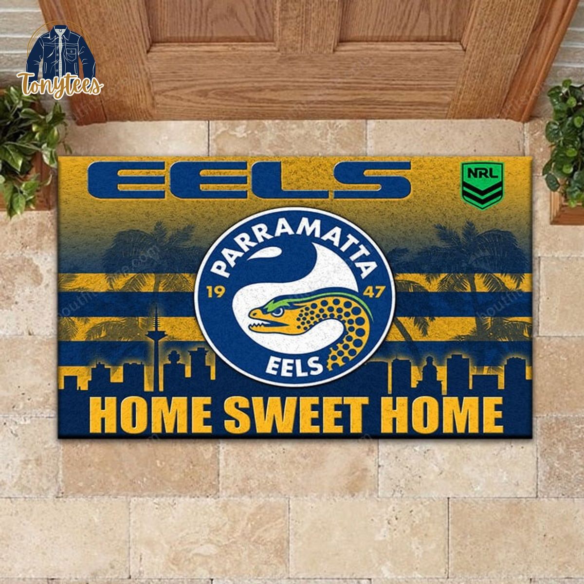 Parramatta Eels Home Sweet Home Doormat