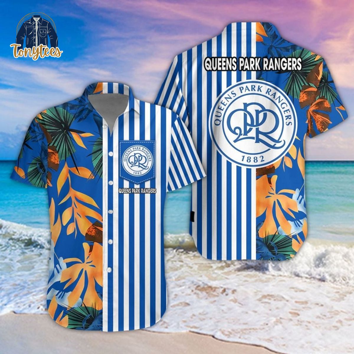 Queens Park Rangers Tropical Summer Hawaiian Shirt