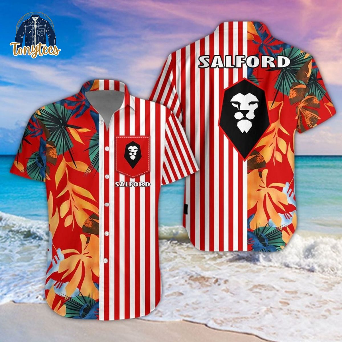 Salford City Tropical Summer Hawaiian Shirt