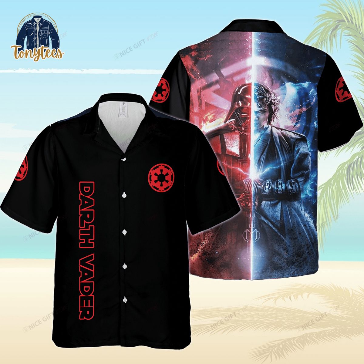 Star Wars Darth Vader Hawaii 3D Shirt