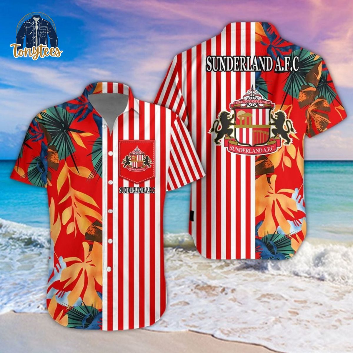 Sunderland A.F.C Summer Hawaiian Shirt