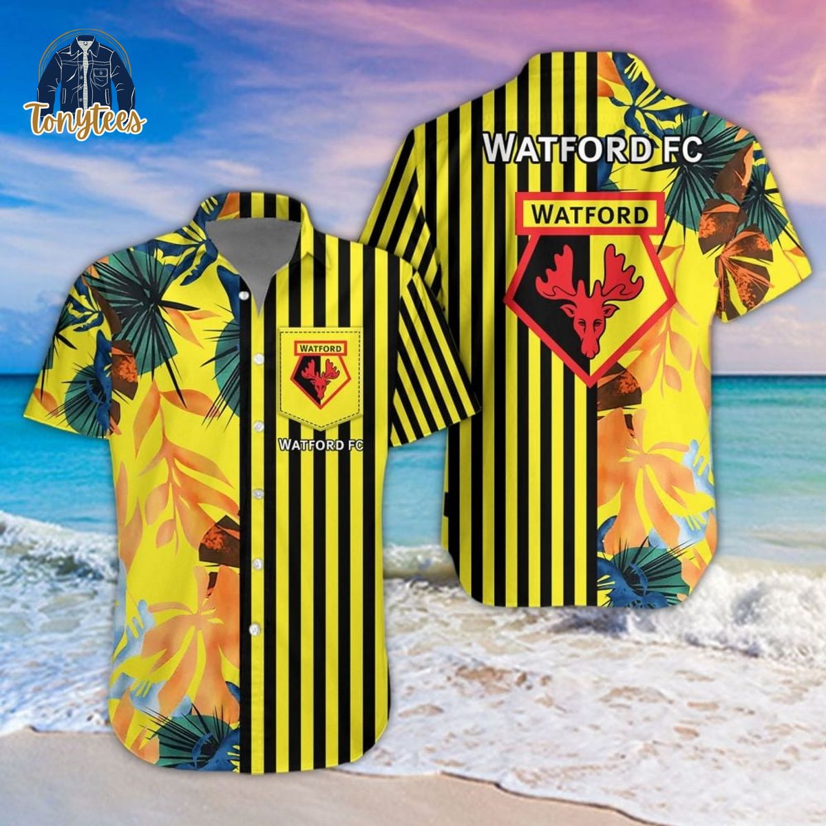 Watford Tropical Summer Hawaiian Shirt