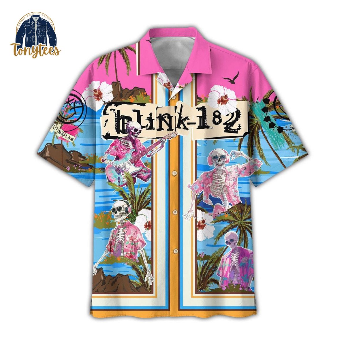 Blink-182 summer hawaiian shirt