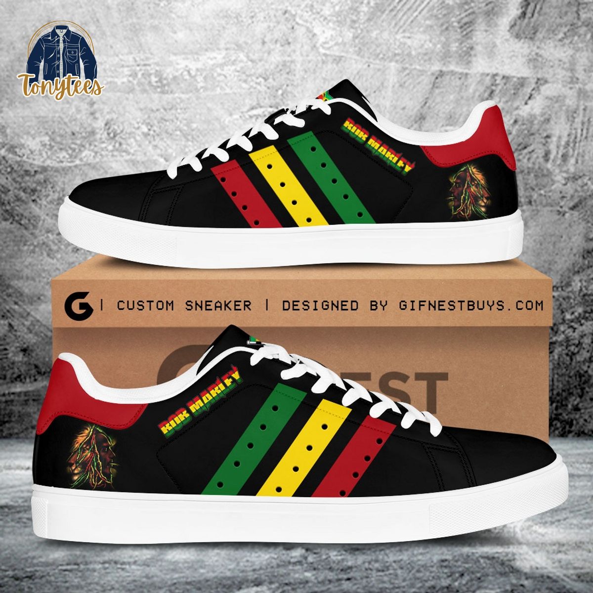 Bob Marley Uprising Albums Stan Smith Shoes