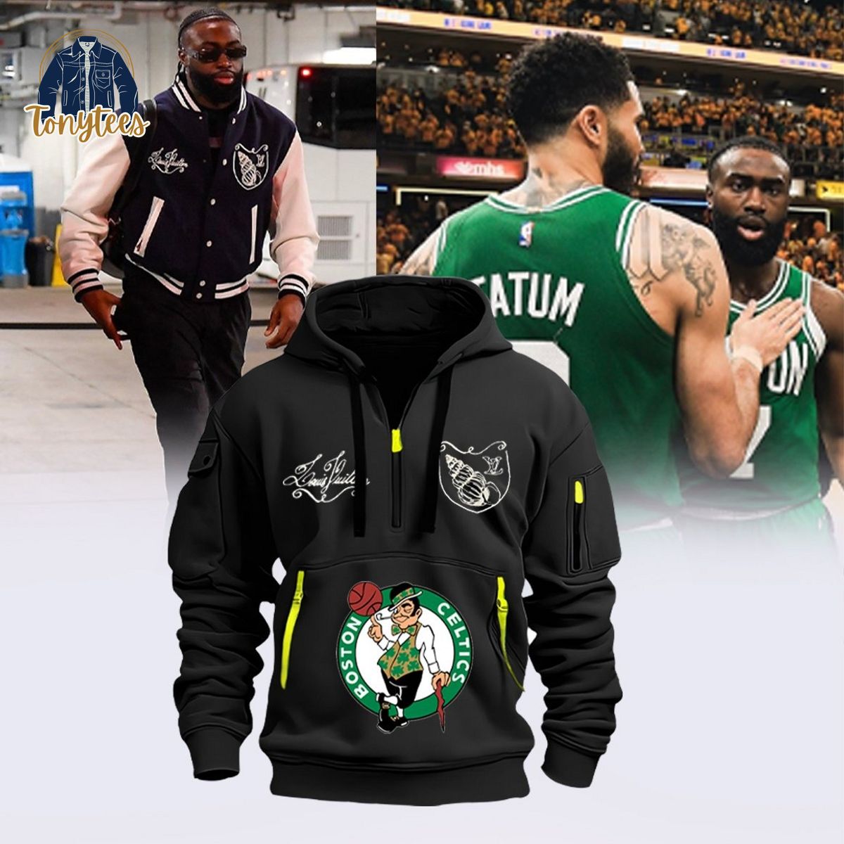 Boston Celtics NBA 2024 Heavy Hoodie