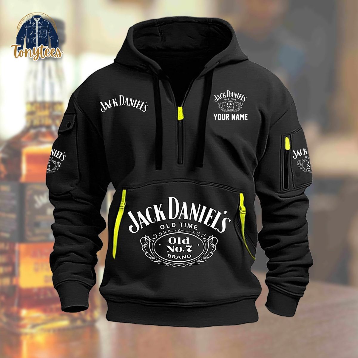 Jack Daniel’s 2024 Custom Name New Heavy Hoodie