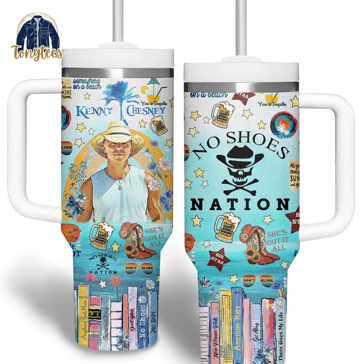 Kenny Chesney No Shoes Nation Stanley Tumbler