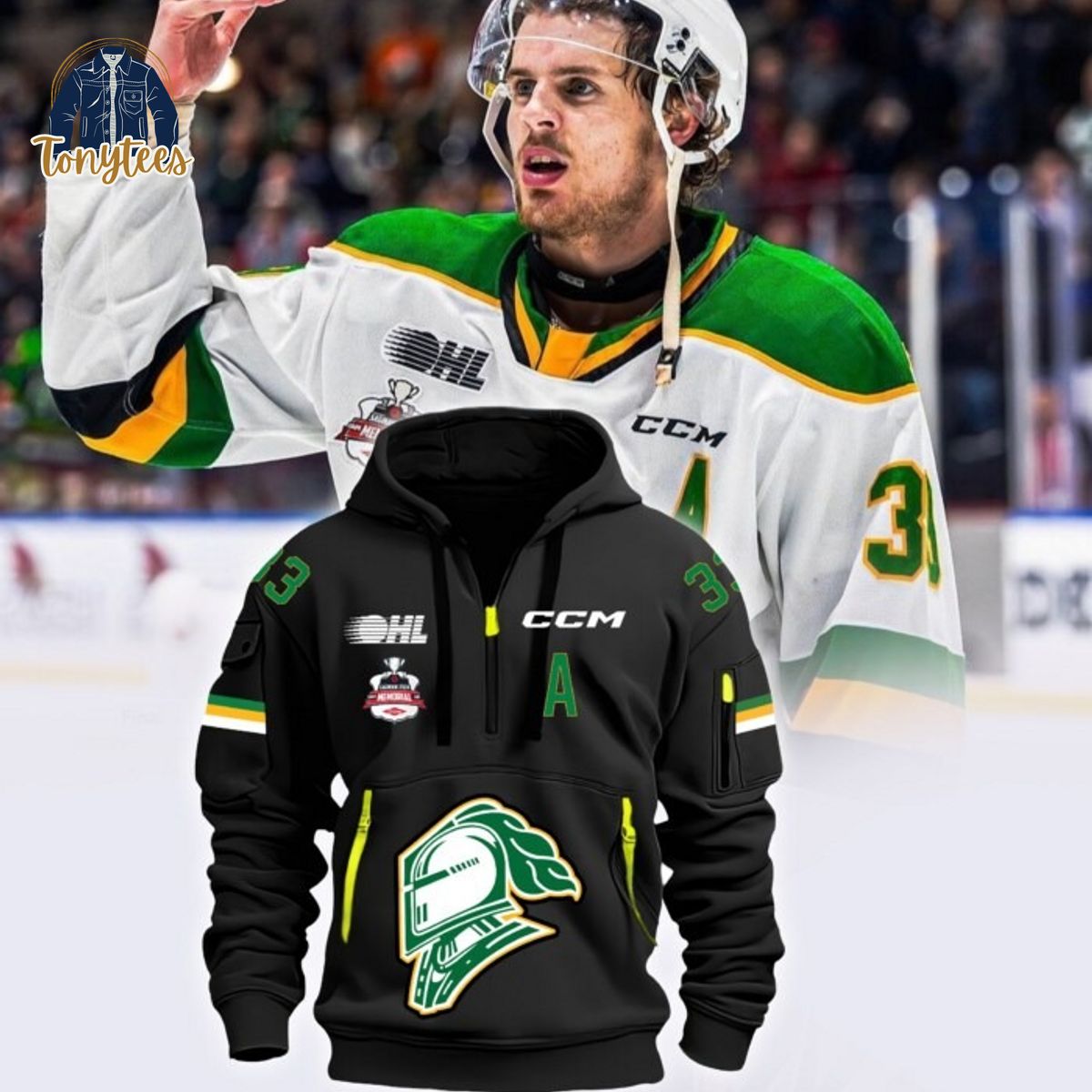 London Knights OHL 2024 Heavy Hoodie