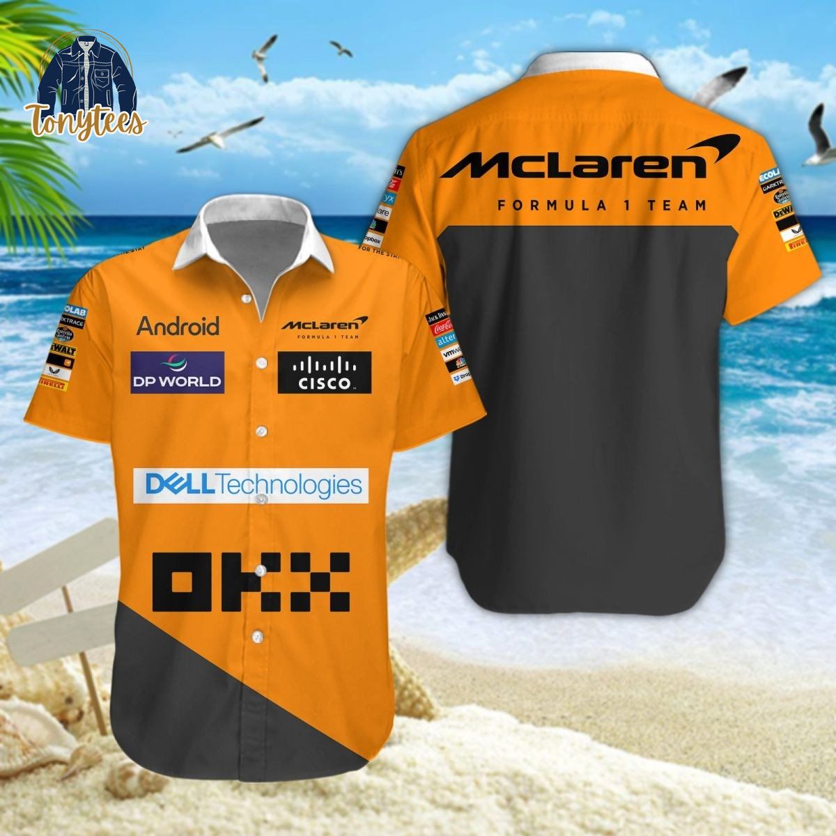 McLaren Formula 1 Team Hawaiian Shirt