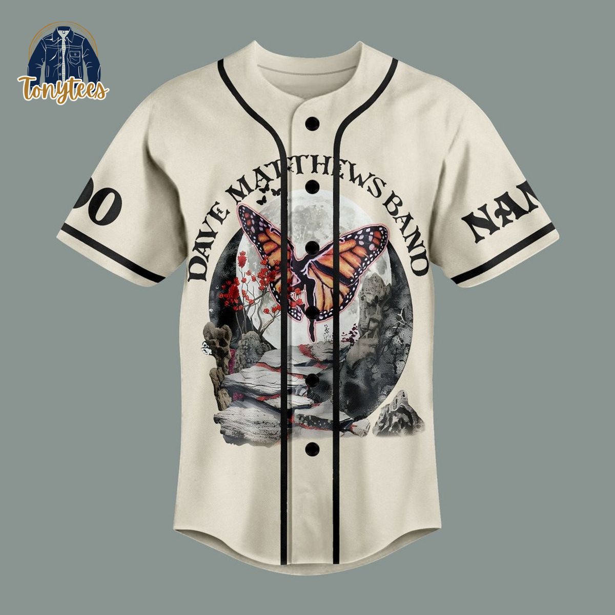 Personalized Dave Matthews Band Life is Short but Sweet for Certain Baseball Jersey