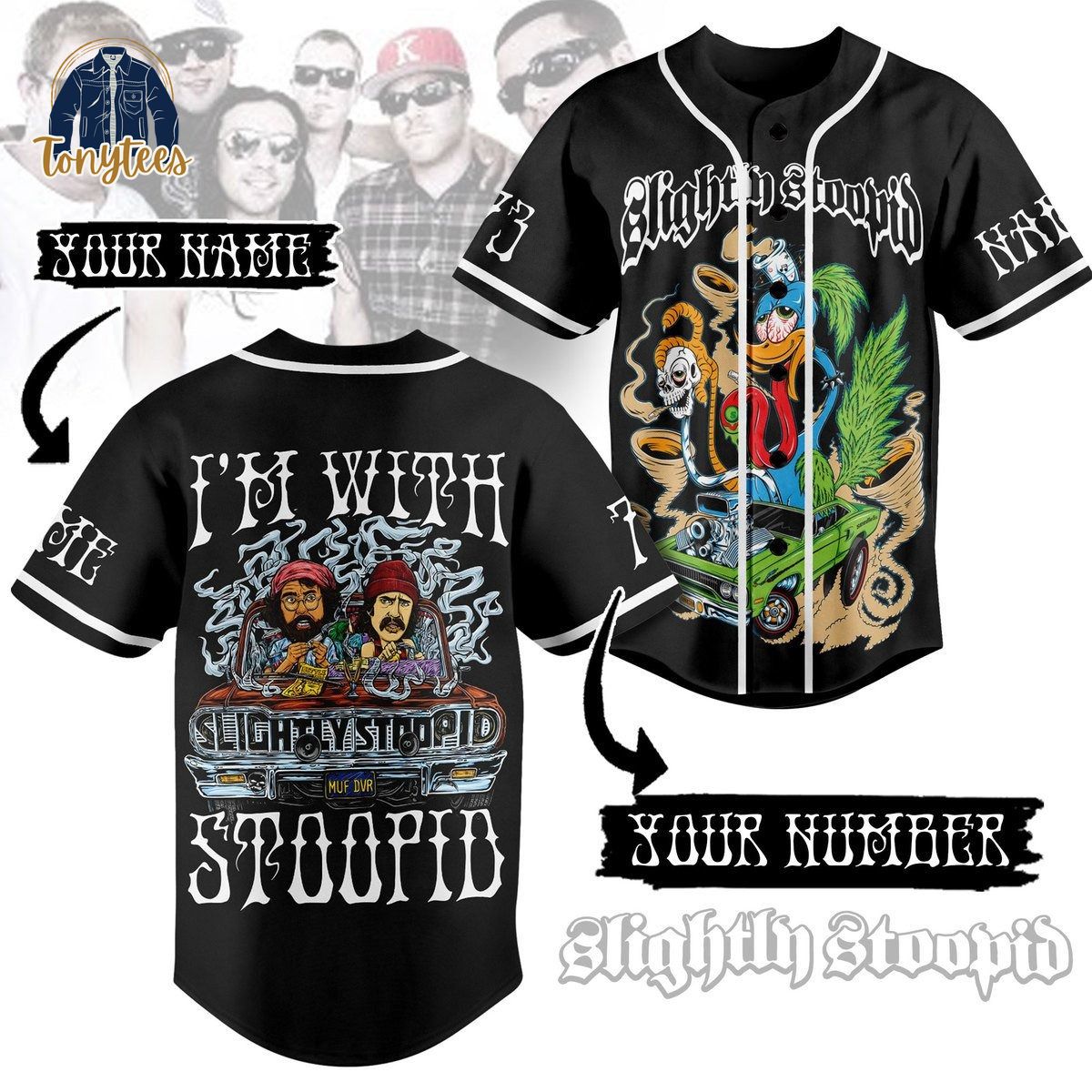 Personalized Slightly Stoopid Band Hawaiian Shirt