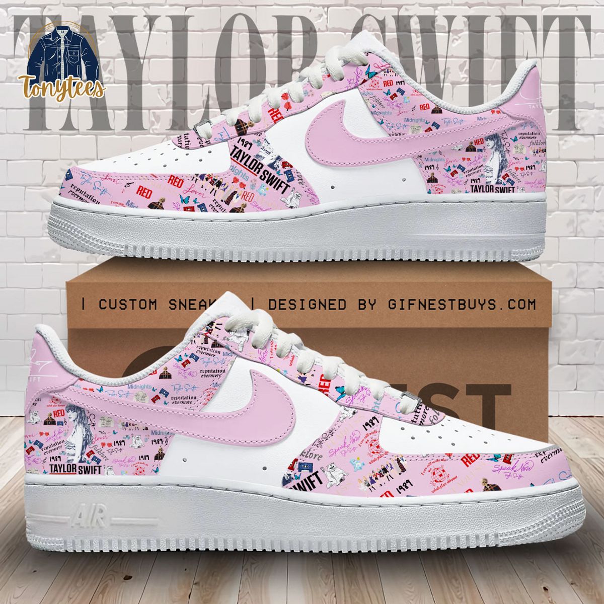 1989 Taylor Swift Air Force 1 Sneaker