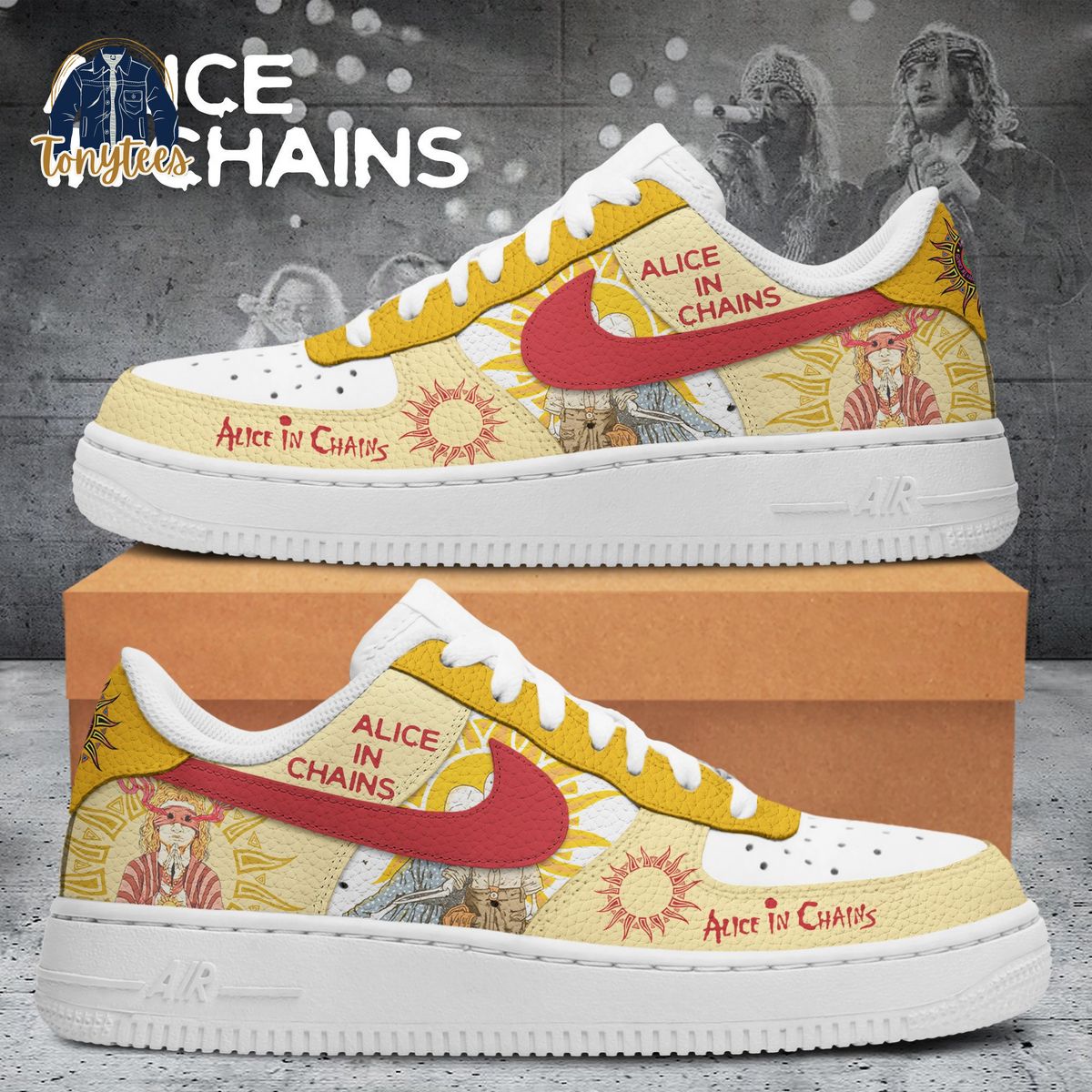 Alice In Chains sunshine air force 1 sneaker