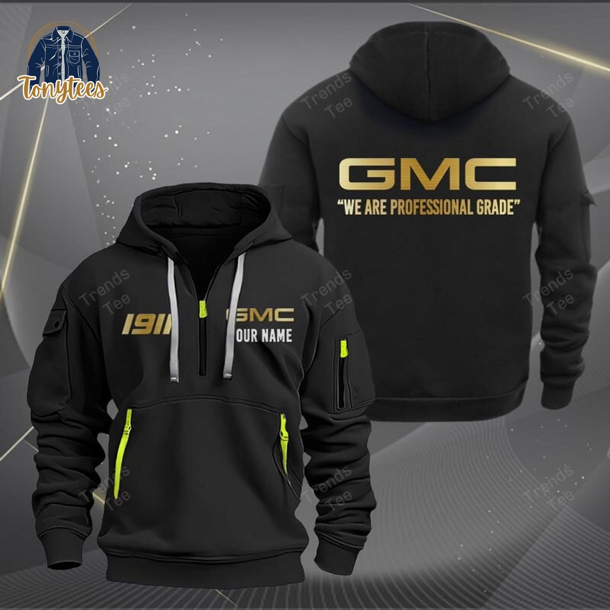 GMC We are professional grade Personalized Heavy Hoodie
