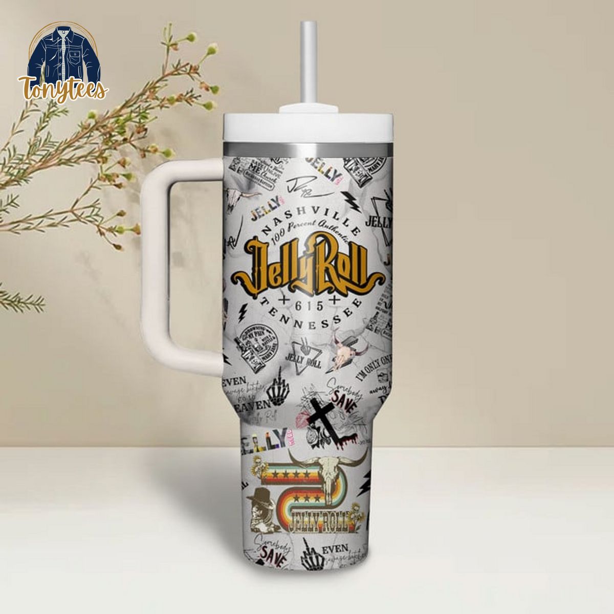 Jelly Roll Stanley Cup Tumbler