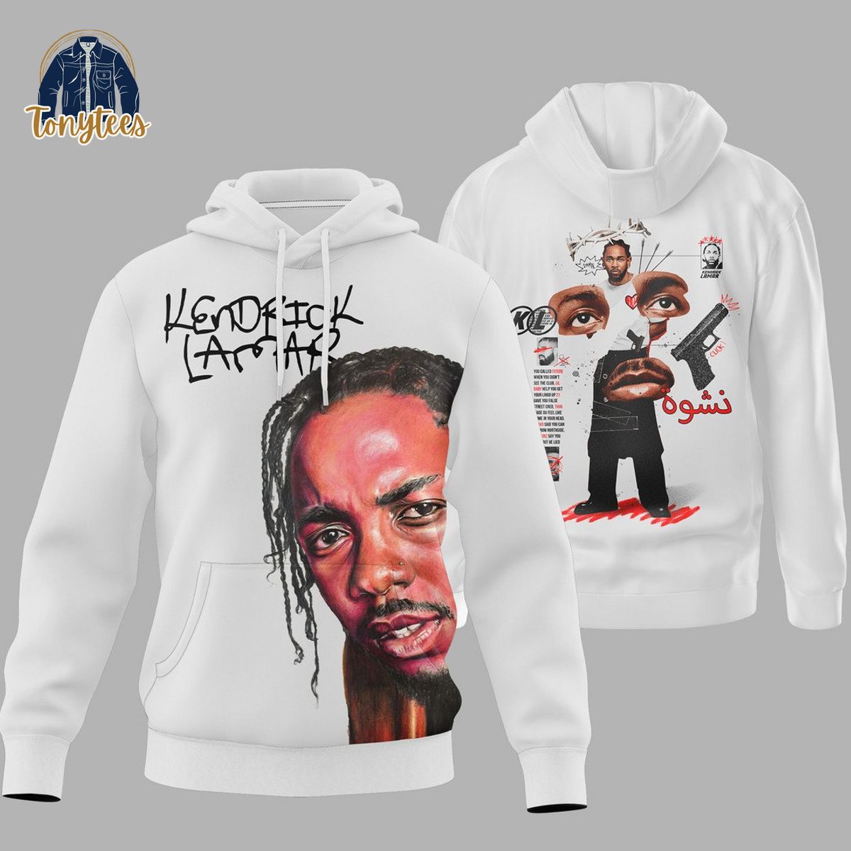Kendrick Lamar 3d hoodie shirt