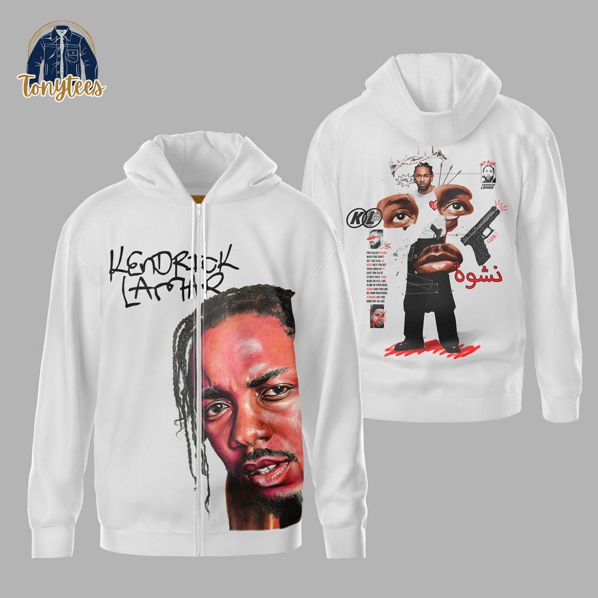 Kendrick Lamar 3d hoodie shirt