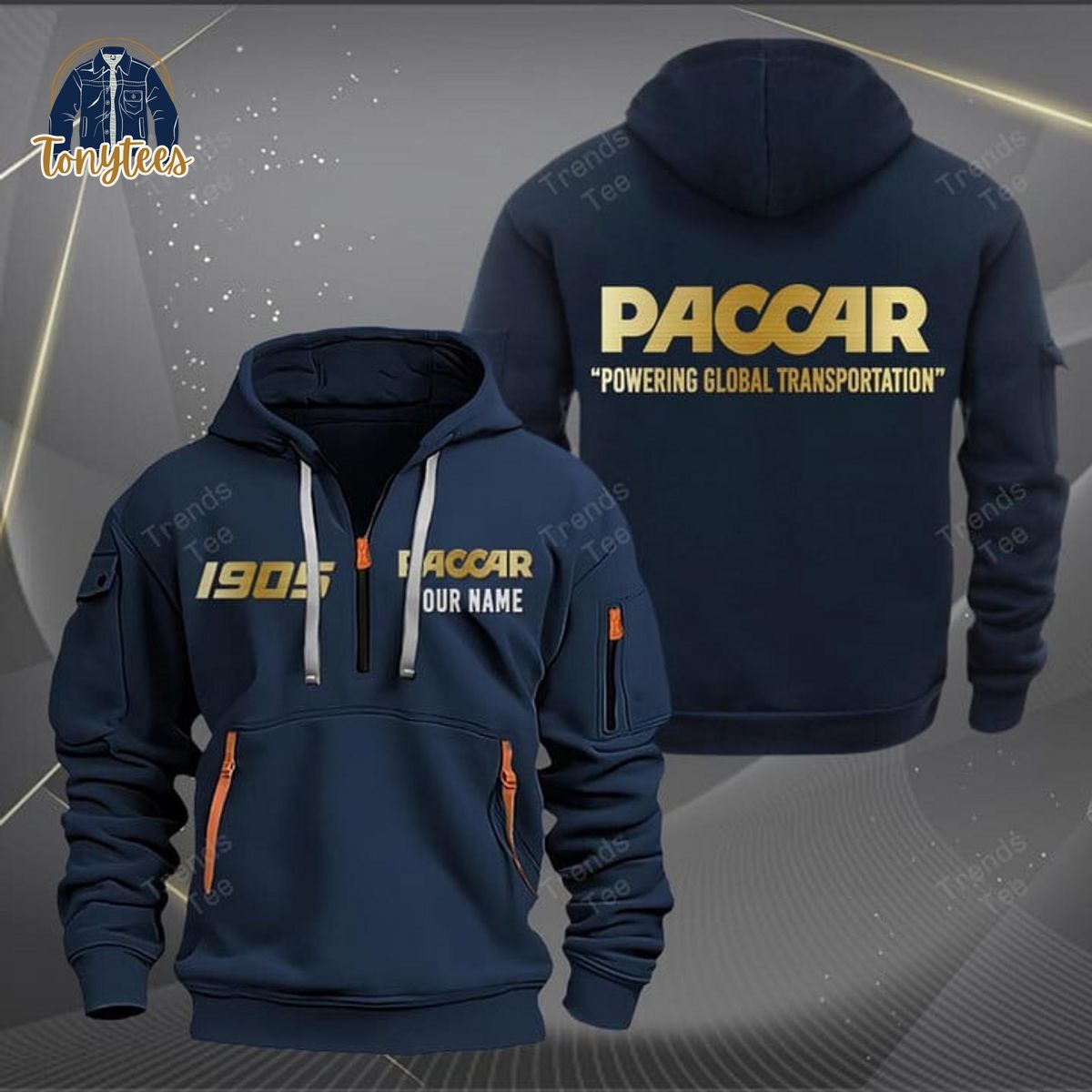 Paccar Personalized Heavy Hoodie