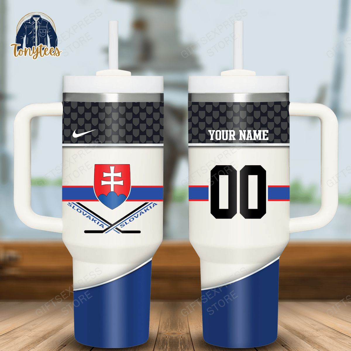 Slovakia Personalized Stanley Cup Tumbler