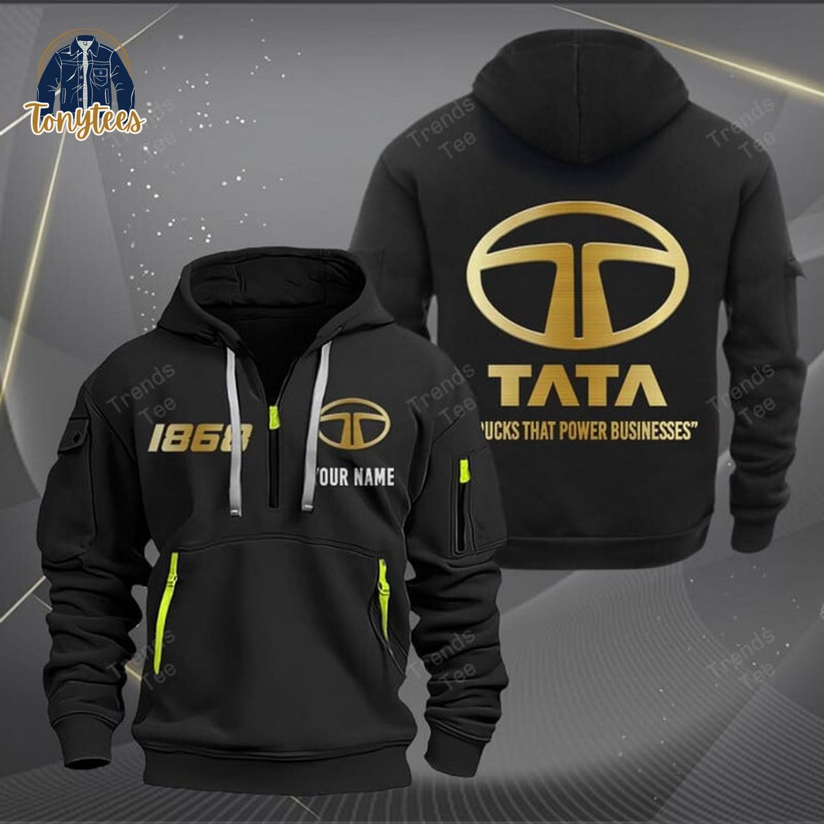 Tata Personalized Heavy Hoodie