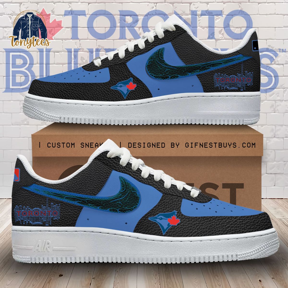Toronto Blue Jays Air Force 1 Sneaker