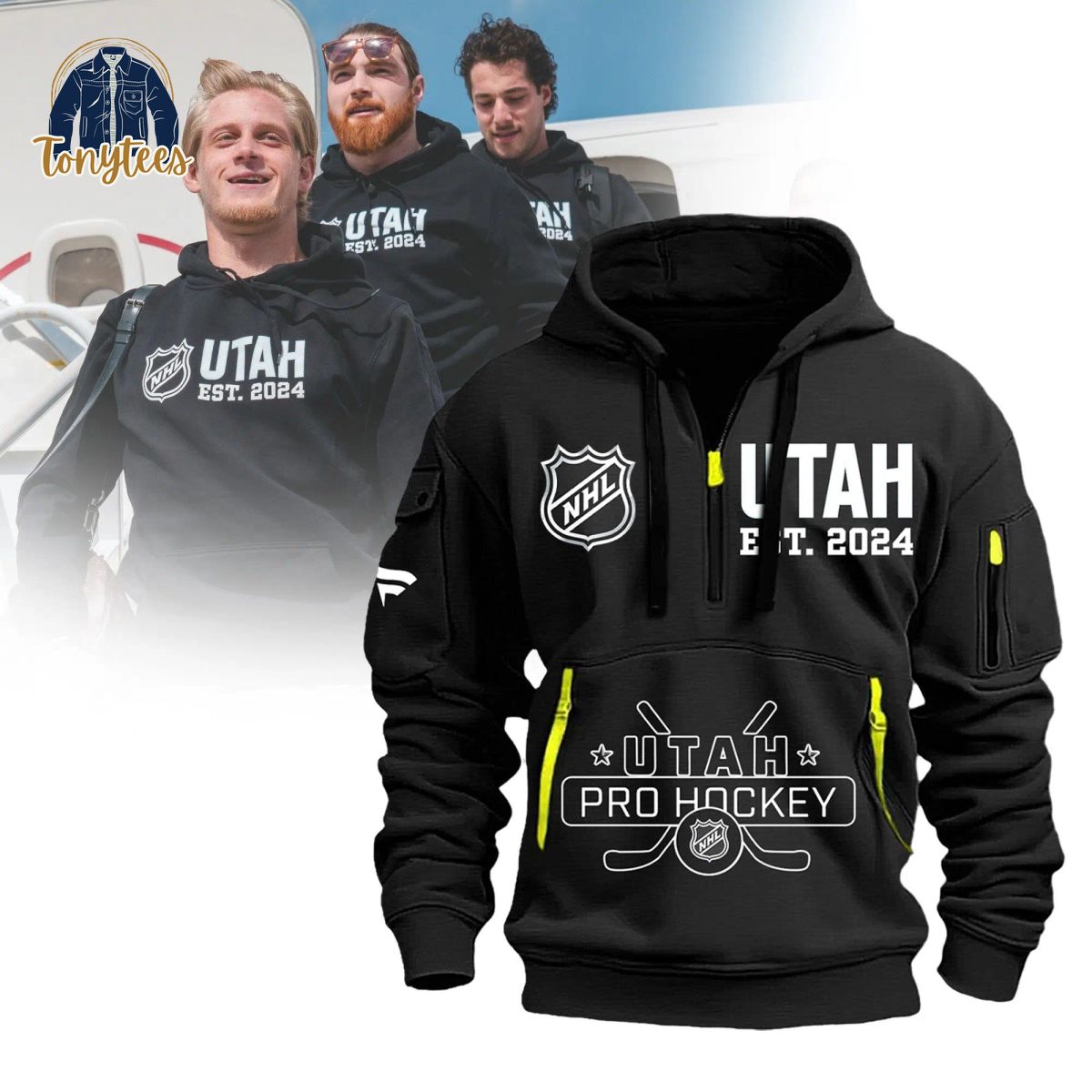 UTAH NHL new heavy hoodie