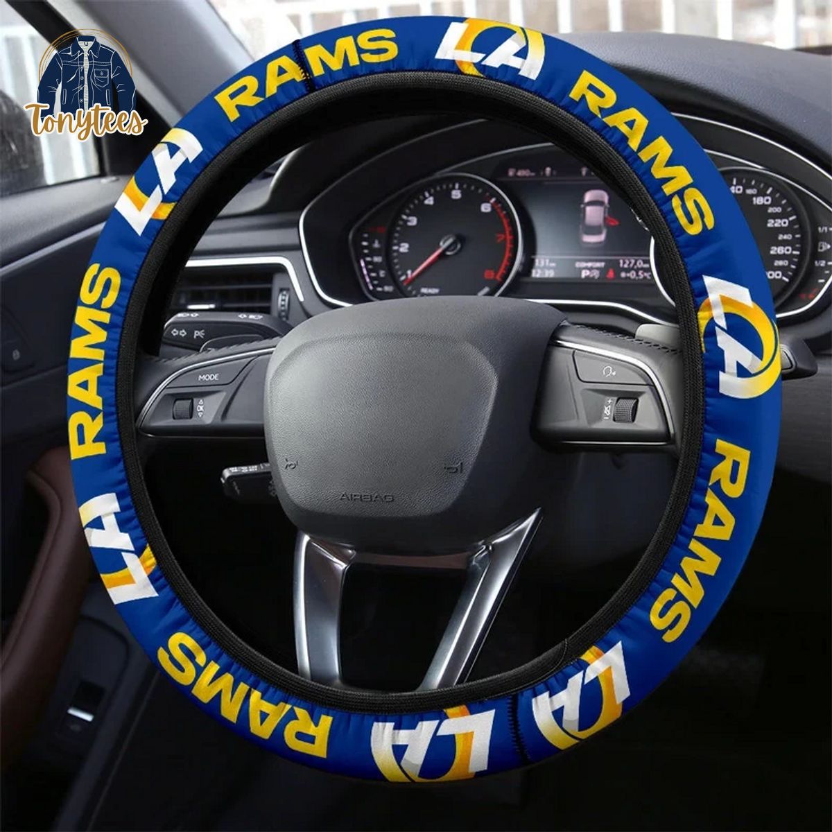 Los Angeles Rams NFL Steering Wheel Cover