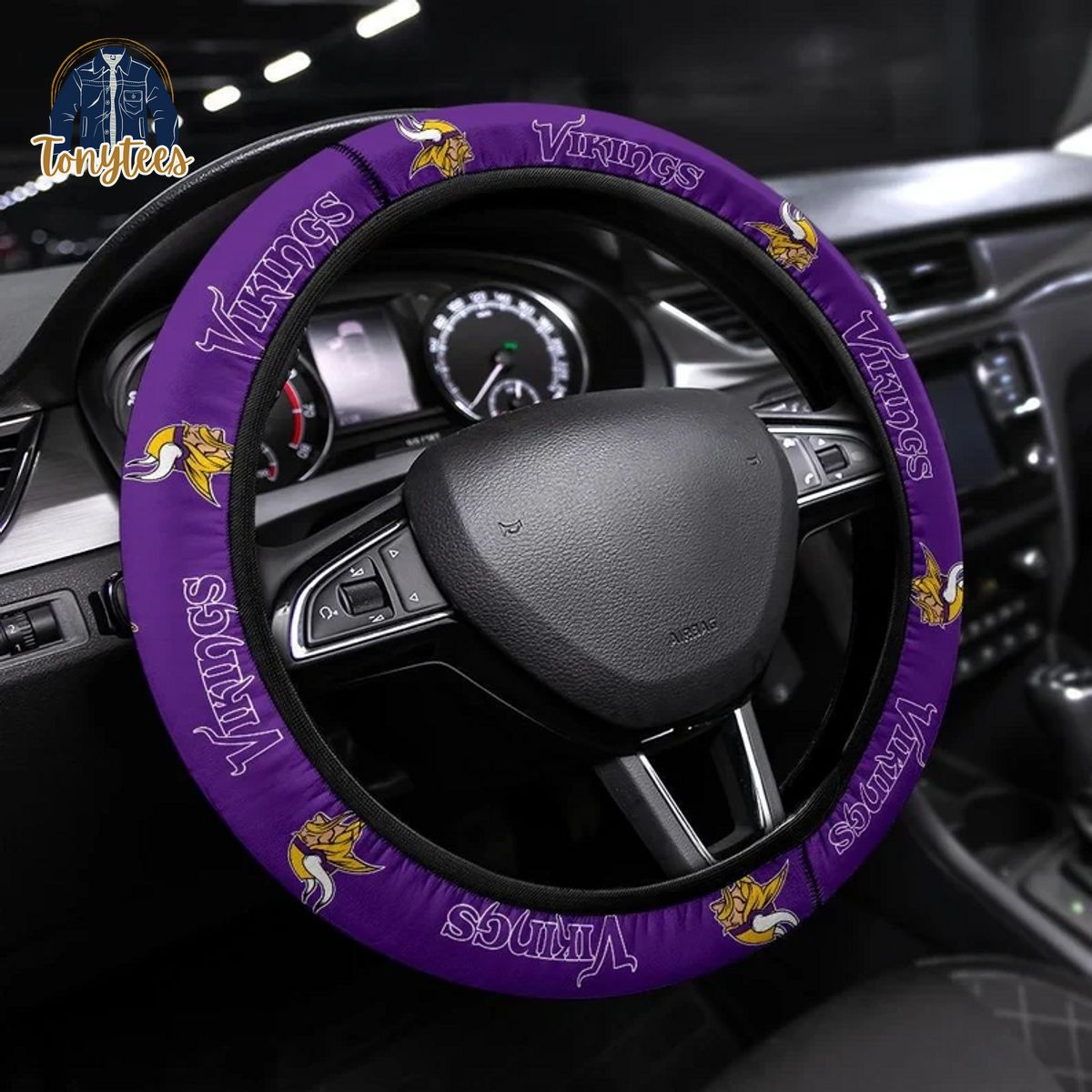 Minnesota Vikings NFL Steering Wheel Cover