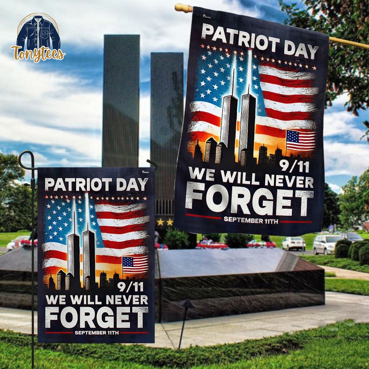 Patriot Day 911 Flag We Will Never Forget September 11th Memorial Flag