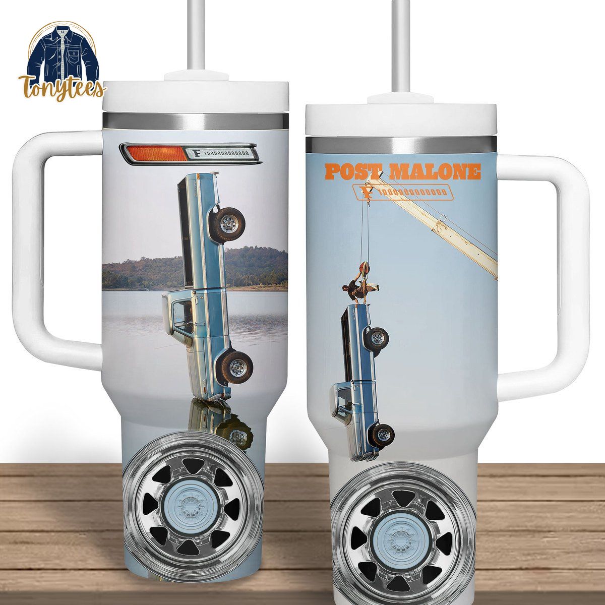 Post Malone F-1 Trillion Tour Stanley Cup Handle Tumbler