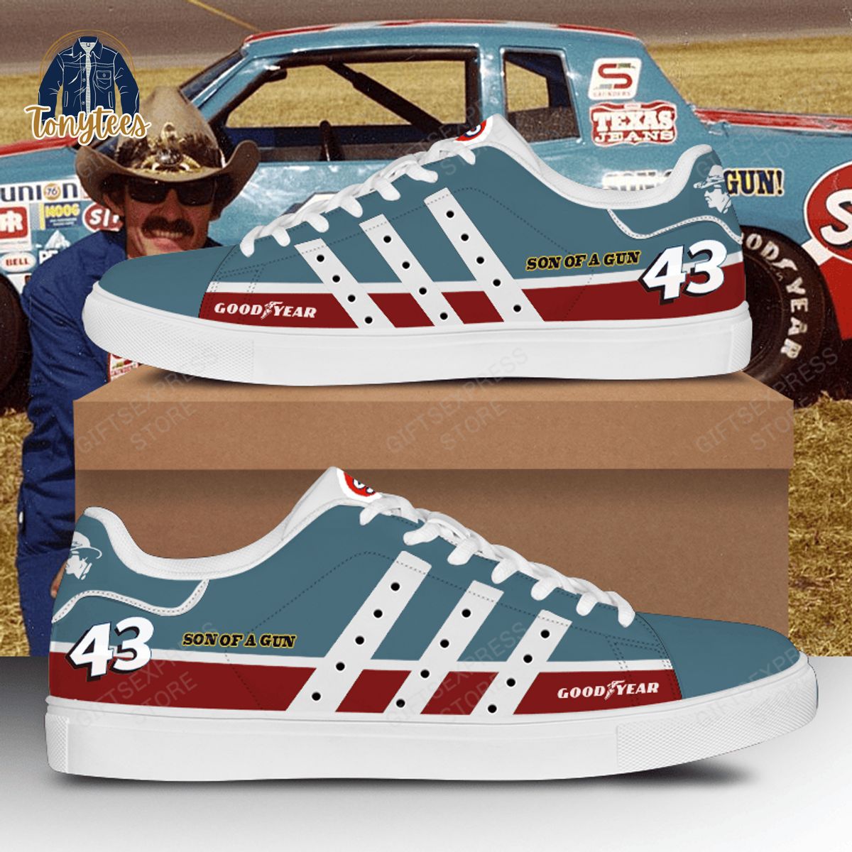 Richard Petty Adidas Stan Smith Shoes