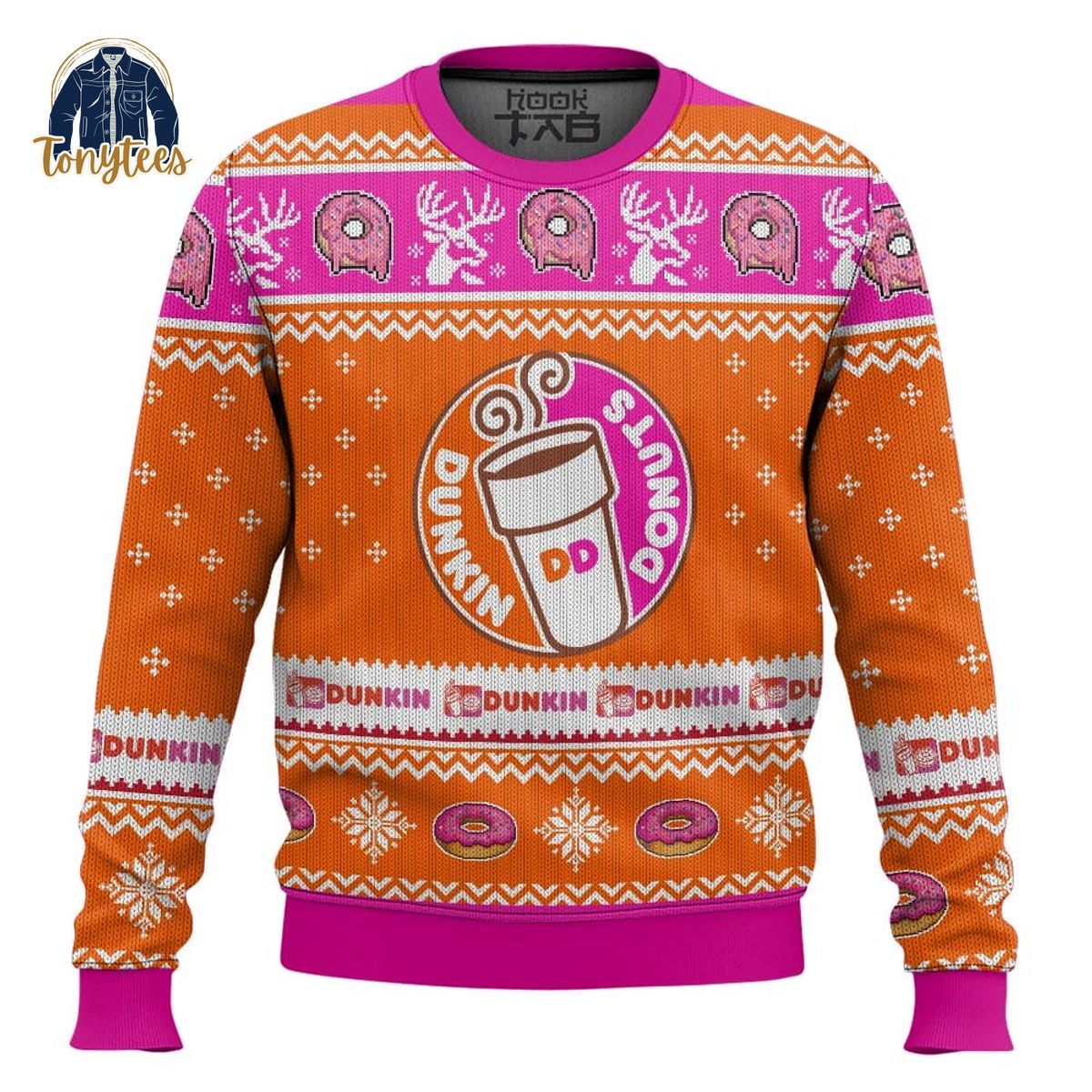 Dunkin Donuts Ugly Sweater