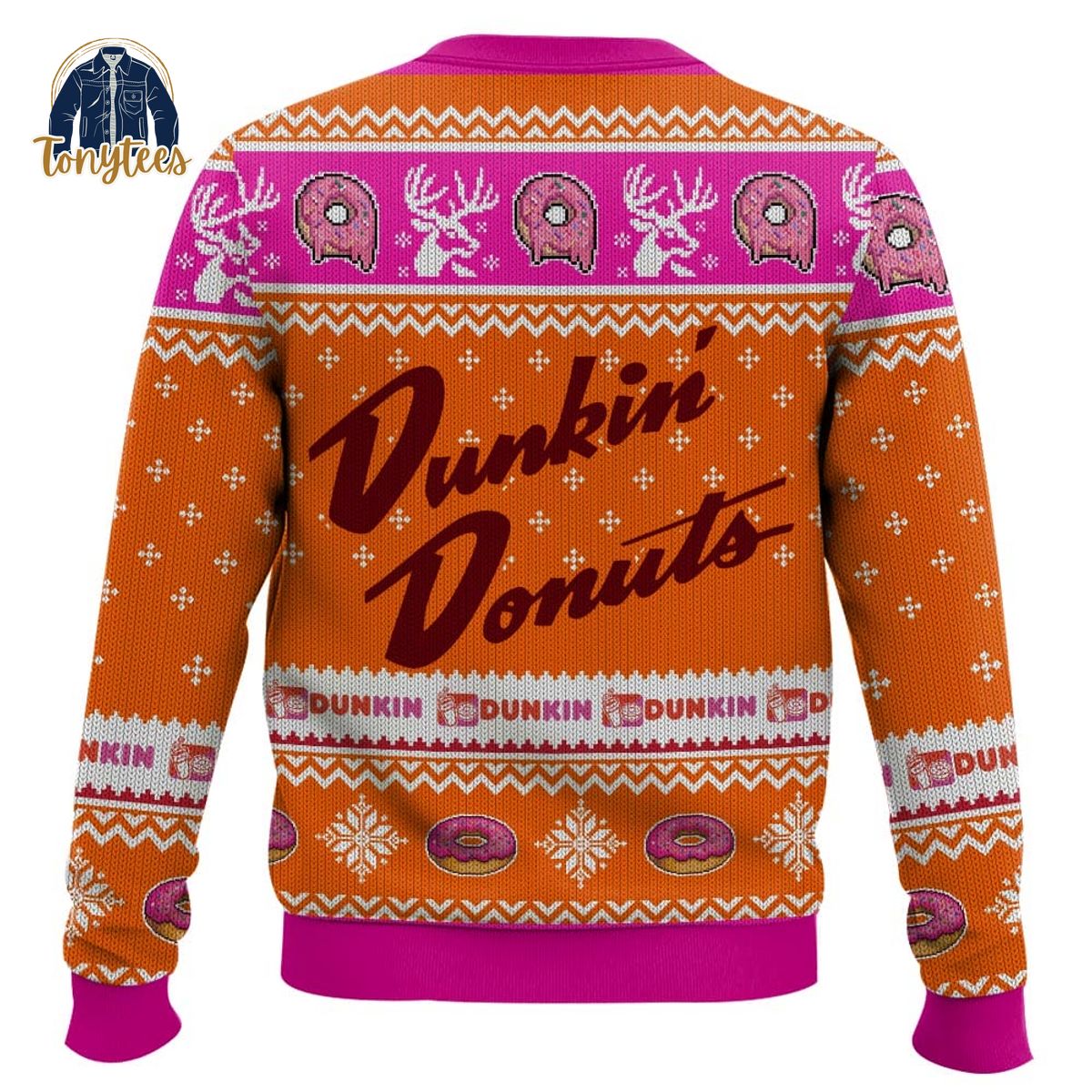 Dunkin Donuts Ugly Sweater