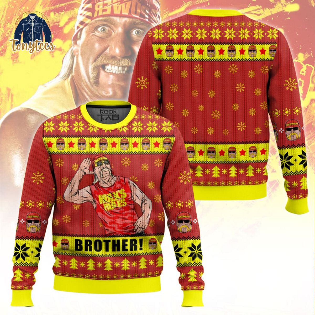 Hulk Hogan Brother Ugly Sweater