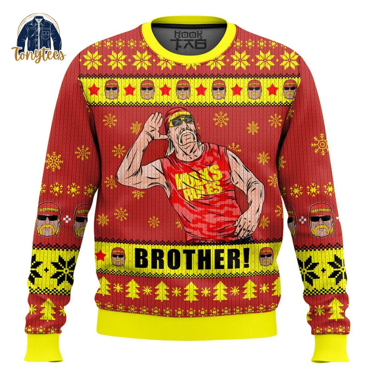 Hulk Hogan Brother Ugly Sweater