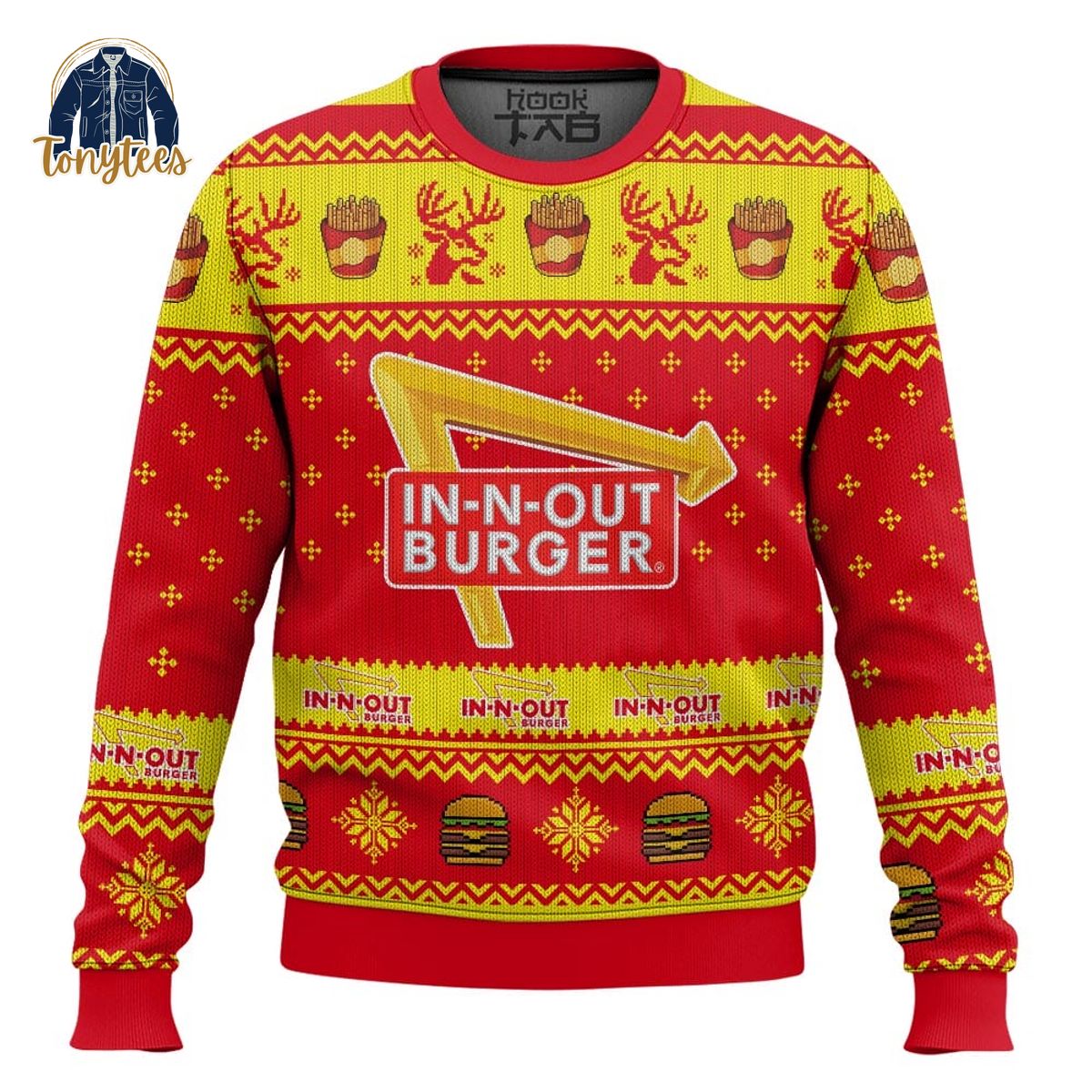 In-N-Out Burger Ugly Sweater