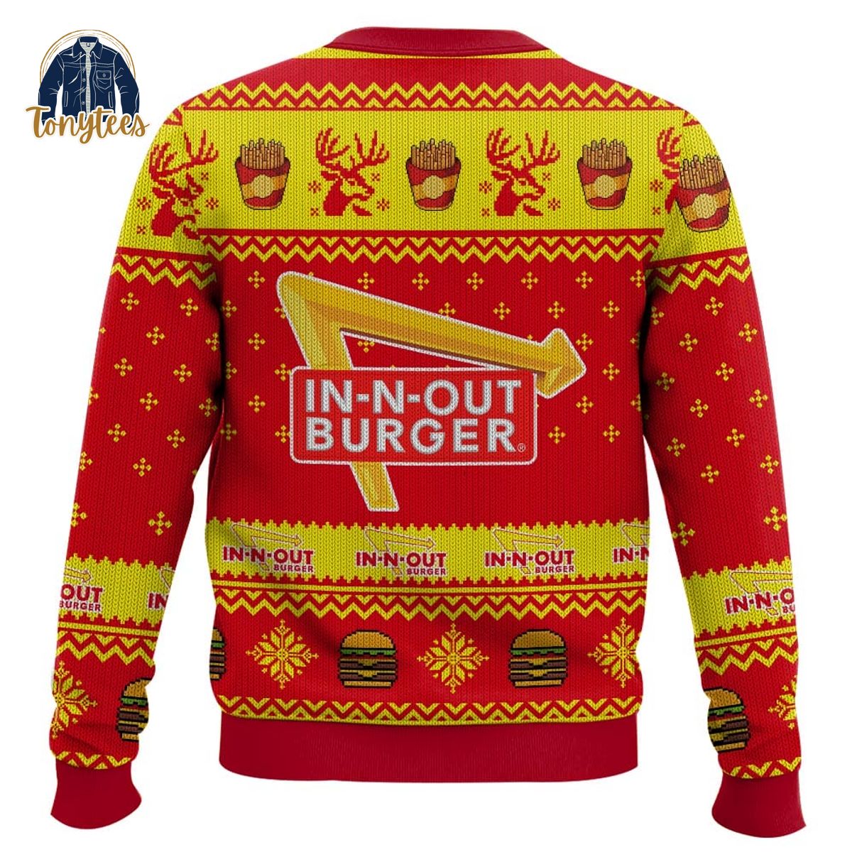 In-N-Out Burger Ugly Sweater