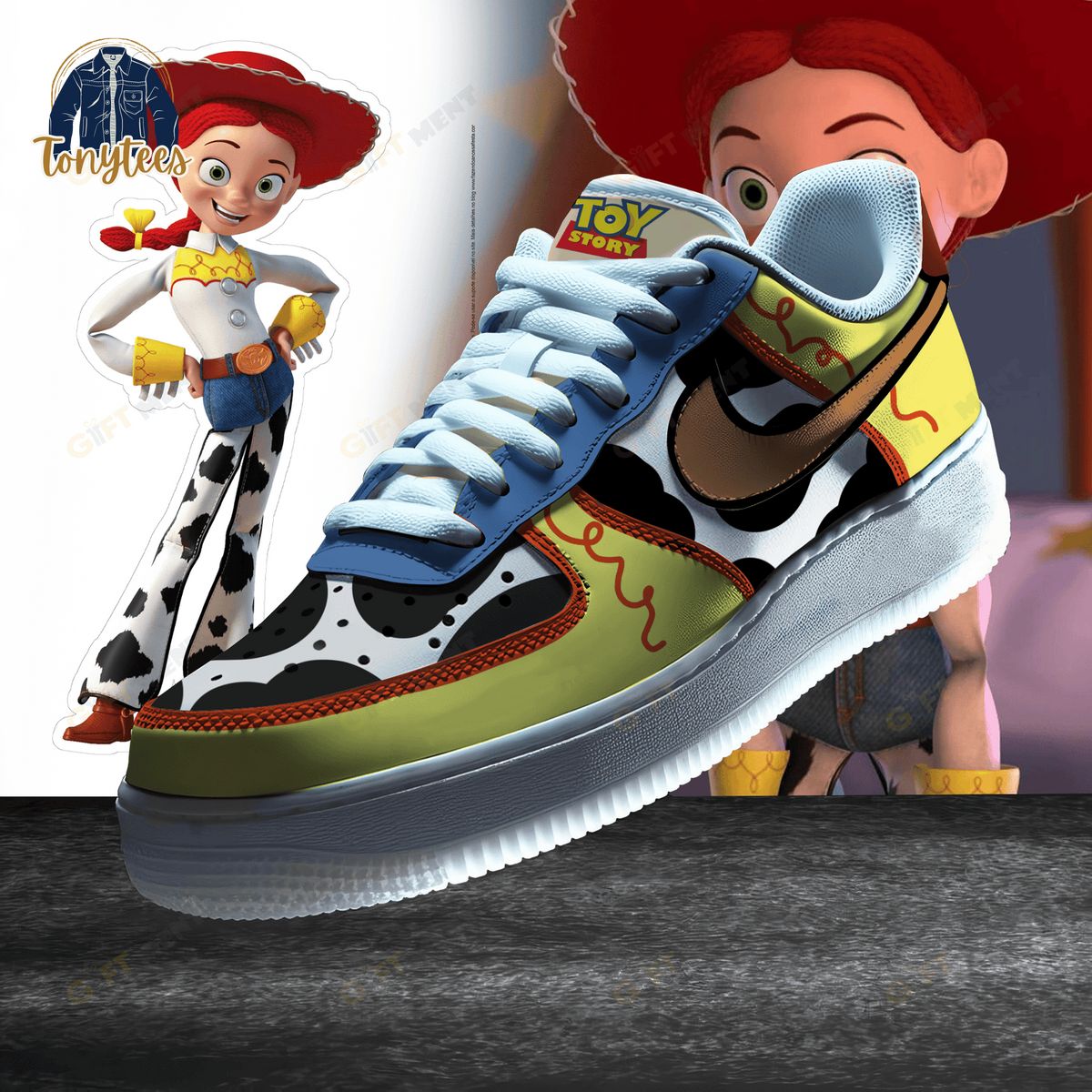 Jessie Toy Story Air Force 1 Sneaker