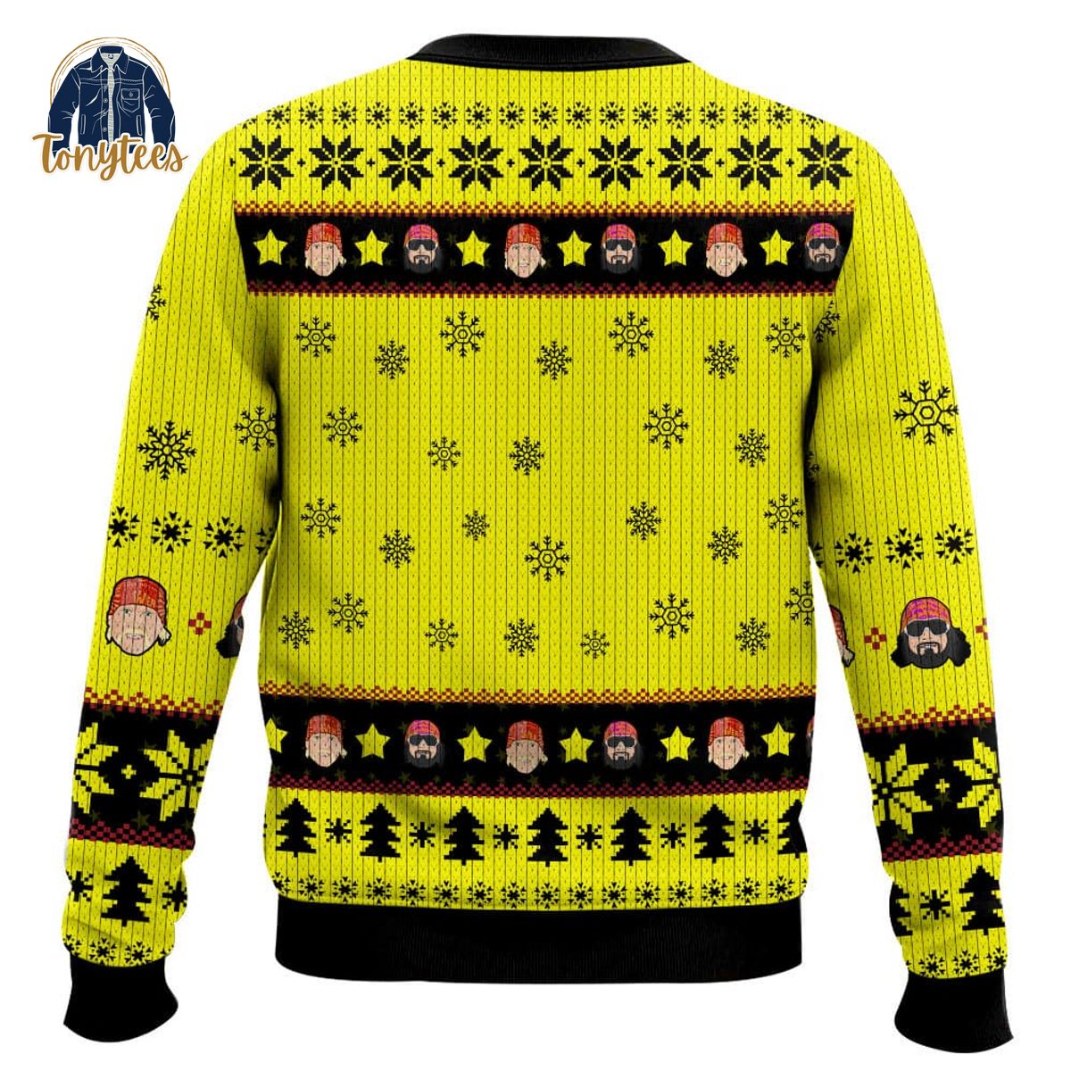 Mega Powers Macho Man and Hulk Hogan Ugly Sweater