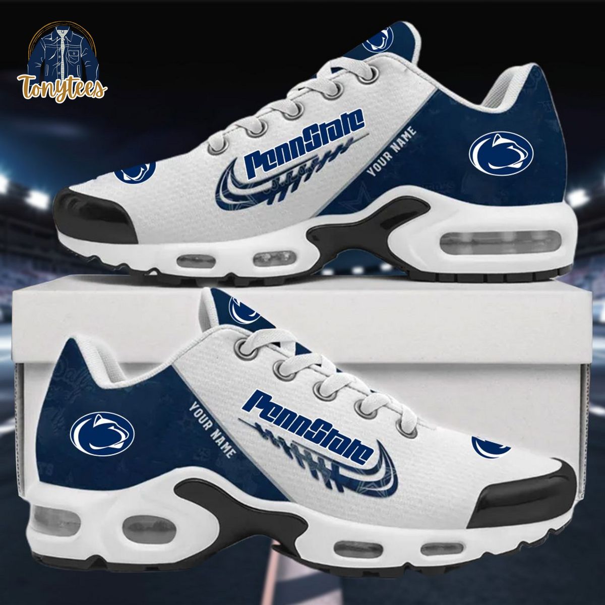 Penn State Nittany Lions NCAA Personalized TN Sport Shoes