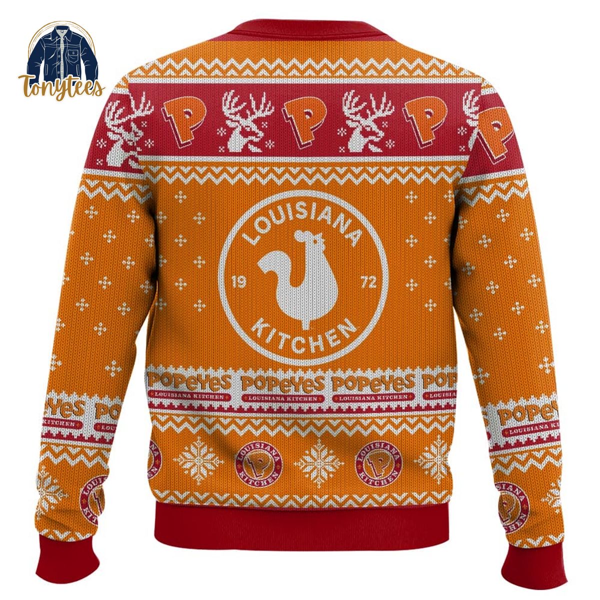 Popeyes Louisiana Kitchen Ugly Sweater