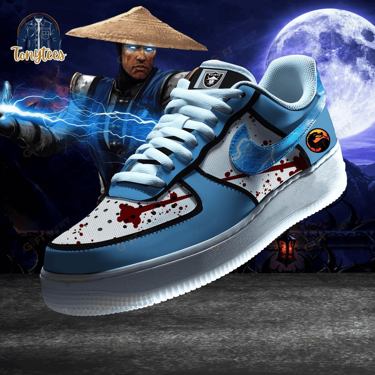 Raiden Mortal Kombat Air Force 1 Sneaker