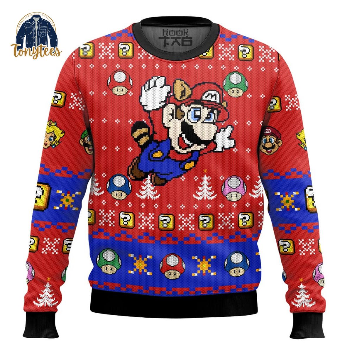 Super Mario Christmas Ugly Sweater