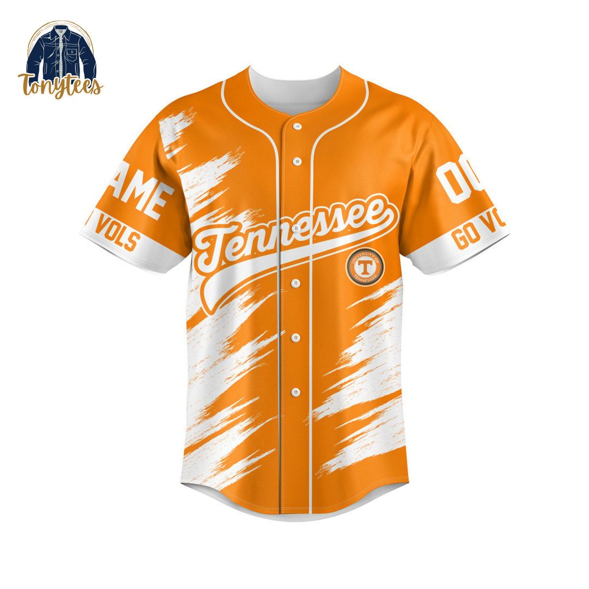 Tennessee Volunteers God First Family Second Then Tennessee Personalized Baseball Jersey